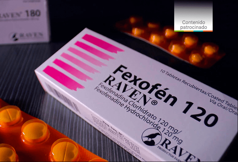 Controle sus alergias con fexofén