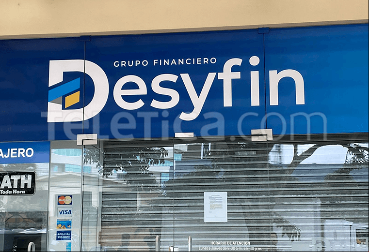 Clientes de Desyfin perderán 51% de ahorros por encima de ₡6 millones
